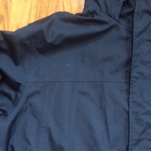 EUC BLACK EDDIE BAUER WINDBREAKER JACKET - Picture 2 of 5